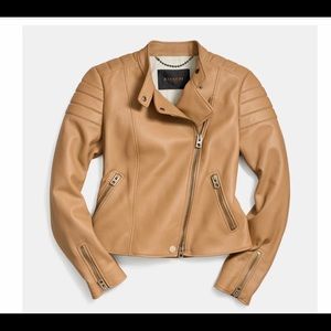 Coach leather jacket